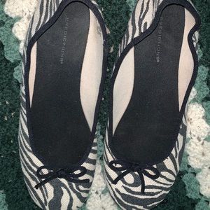 Zebra Print Flats